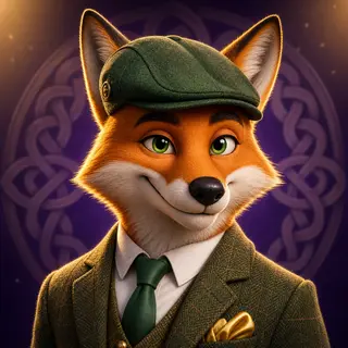 Player avatar of Liam M. — a fox character in a green flat cap